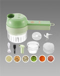 Super 4 in 1 Portable Electric Vegetable Cutter Set